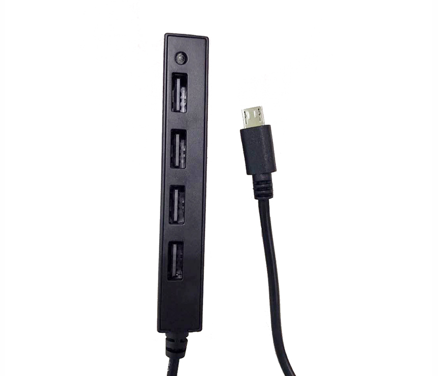 OTG122 Micro USB OTG 4 Ports USB Hub